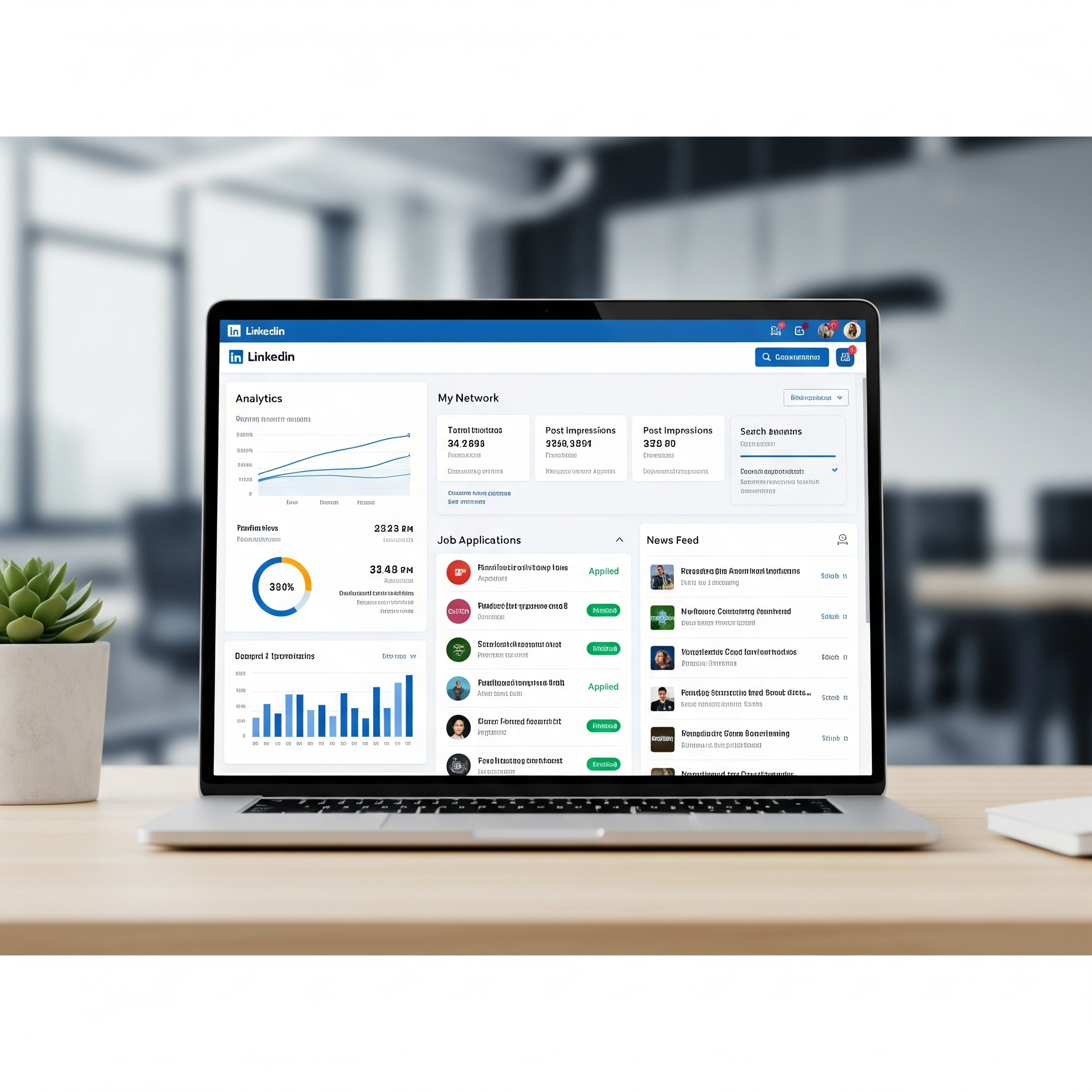 LinkedIn Marketing Dashboard